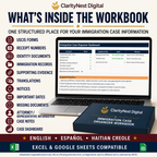 Asylum Document & Case Organizer — English + Spanish + Portuguese