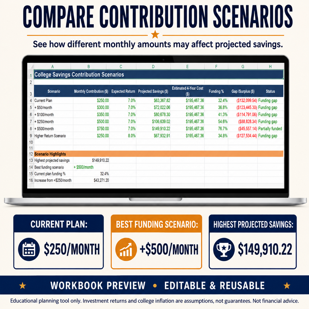 College / 529 Savings Calculator
