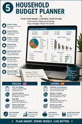 Household Budget Planner — English + Spanish