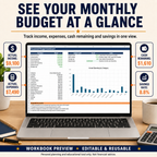 Household Budget Planner — English + Spanish