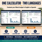 Miami Cost of Living & Salary Calculator — English + Spanish