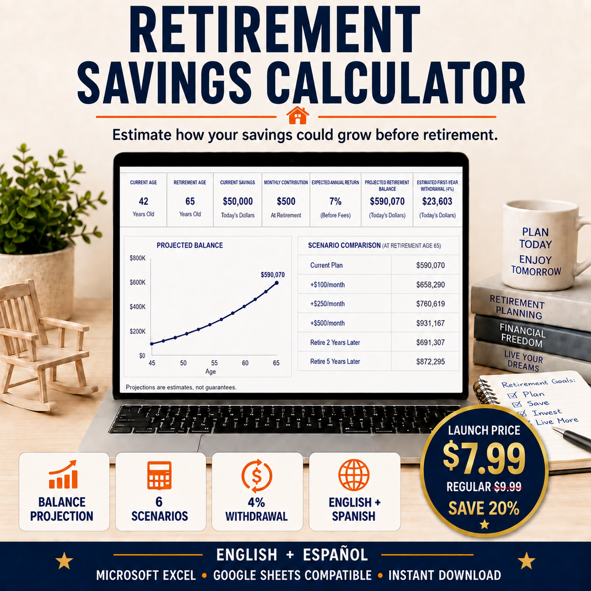 Retirement Savings Calculator