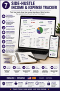 Side-Hustle Income & Expense Tracker