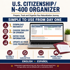 U.S. Citizenship / N-400 Organizer