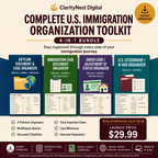 U.S. Immigration Organization Toolkit — 4-in-1 Bundle